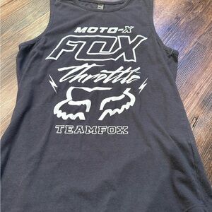 Fox grey/Black Graphic Tee